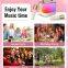 Factory karaoke microphone dual mic family ktv tf card play christmas kids gift portable subwoofer wireless speaker loudspeaker