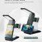 High-power 15W Charging Station Magnetic Portable Wireless Charger Mobile Phone Watch Earphone Charging Bank ABS+PC