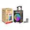 HS-TS12Q3 Stock High-Power 12 Inch 50W Outdoor Dance Soundbox Speaker Audio System for Mobile Phone Wireless Bt Speaker