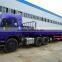 Low price 12m double axle cargo trailer,40 ton cargo transport trailer