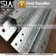 Hot rolled steel angle bar with punched holes