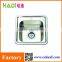 foshan hadi single bowl small kitchen stainless steel sink HD3838