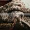 100% cashmere knitted jacquard blanket