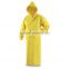 Yellow Men Waterproof PVC Thick Raincoat