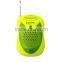 Shinning Yellow Palm Size Super Mini Pocket AM FM Radio
