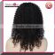 Qingdao kinky curly u part wig virgin Indian hair machine made human hair wig