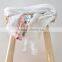Hot Sell Fashion Beautiful Flower Embroidery Long Cotton Scarf Hejab