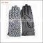 Cheap women fake leopard fur and PU leather stitching gloves wholesale price gloves