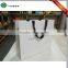 Custom beautifui design shopping bag paper with black handles