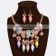2016 TOP Newest Fashion Jewelry Exquisite Resin Water Drop Pendant Jewelry Set