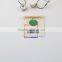 New design wholesale clear zircon hoop earrings for women