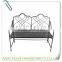 LC-77471 Hot sell outdoor street garden furniture metal iron public bench