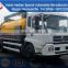 Dongfeng self-cleaning suction truck for sale with crane new design vacuum Fecal suction truck sewage suction truck