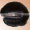 4 inches natural wave indian cheap remy hair men's toupee piece full PU toupee with chinese hair