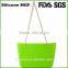 Fashion wholesale cheap women silicone mk tote beach bag