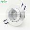3W led ceiling lights aluminium led recessed mounted downlight