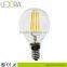 360degree Globe G45 E14 AC110V higher brightness dimmable LED filament bulb