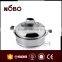 NON-magnetic capsule bottom Stainless Steel steamer