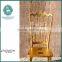 Factory Price Gold wood dining chair