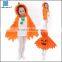 Halloween kids pumpkin cloak