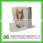 Customizable square bottom stand up blank kraft paper bag