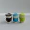 Newest Design Bamboo Fiber Cup With Lid And Straw
