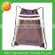 Custom promotional cheap clear drawstring bag