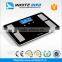 150kg LCD electronic digital tempered glass body fat analyzer scale