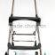 Hot Sell OEM Foldable Baby Stroller Frame with wheels in precise metal tube bending and Plastic injection parts Powder coating