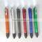 5 in 1 multi function screwdriver led light touch plastic ballpoint pen