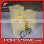 Square 100% paraffin wax led candle with wireless remote