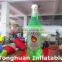 Giant inflatable air beer bottle for sale                        
                                                Quality Choice