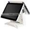 15" touch screen supermarket pos checkout counter