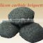 China Black silicon carbide/price of silicon carbide briquette