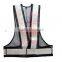 waterproof hi vis led reflective safety vest for road safety, reflecting vest with led light