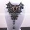 Sexy black velvet choker necklace,vintage pendant collar necklace GJ-116