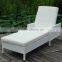 european style rattan leisure pool lounger