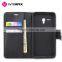China suppliers genuine diamond leather custom design cell phone case for Alcatel fierce XL