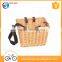 bicycle accessories Wicker Front Handlebar Bike Basket removable bike cycle basket