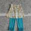 sleeveless blue chevron sport dresses sets girl football outfits