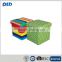 rainbow printing dice Storage Box stool