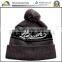 Custom Creature Skateboards Acrylic Knitted Bobble Beanie Hat                        
                                                Quality Choice
