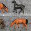 miniature plastic model animal for HO scale, 1/87 scale resin plastic artificial model horse