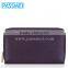 2016 Branded Manufacturer Best Sell Good Quality Full Grain Skin Best Woman Leather Long Wallet With Zipper