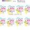 letter printed one-piece swimming suit fabric