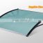 Outdoor DIY plastic polycarbonate window canopy designs large shade 1200mm depth