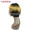 wholesale Natural look premium bob wig 2T blonde ombre wig for black women