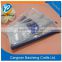 clear pvc cosmetic bags with zipper in low price and small MOQ for packing your products and for outside activities