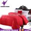 Queen Size Red Printed Wool Cheap Comforter Sets