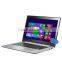 Super Slim 13.3 inch dual core Laptop computer PC wm8880 cpu 1.52Ghz with Bluetooth RJ45 port HDM 1GB DDRII 16GB SuperSlim